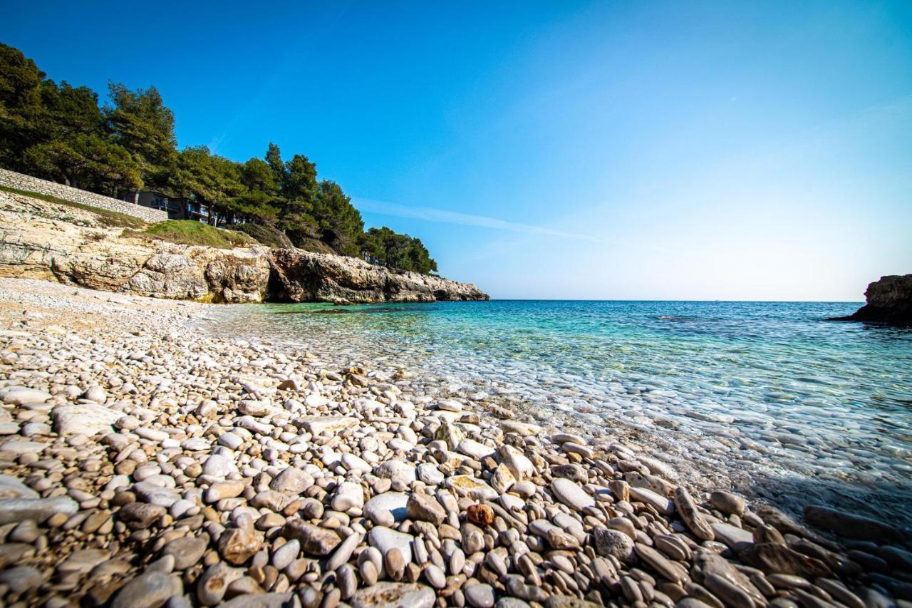 Villa Krasa Sea View Apartmants With Pool Liznjan Exterior photo